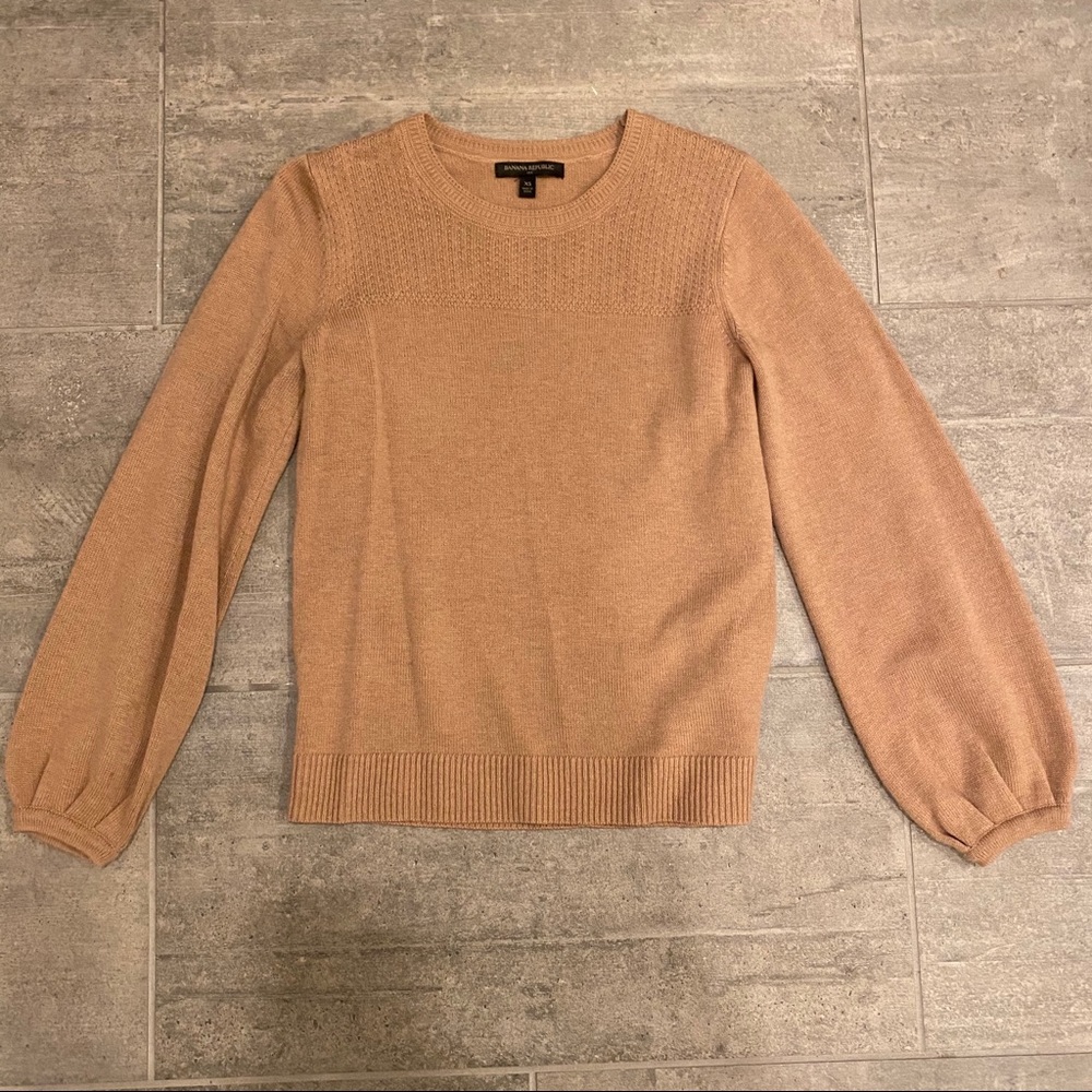 Camel Banana Republic Sweater